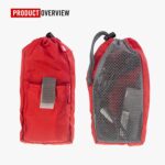 HARISSONS Laptop & Mobile Travel Friendly Charger Pouch Organizer for Men & Women | Water Repellent & Weatherproof with Multiple Compartments (Red) - Image 4