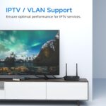 DBIT N300 2.4GHz WiFi Router with WISP Wireless Repeater Mode - Guest Network, Internet Access Control, Speed Limit, WPA2, WLAN Schedule, WPS, IPTV, Easy Setup, Compact Size (T1 Pro) - Image 5