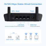 DBIT N300 2.4GHz WiFi Router with WISP Wireless Repeater Mode - Guest Network, Internet Access Control, Speed Limit, WPA2, WLAN Schedule, WPS, IPTV, Easy Setup, Compact Size (T1 Pro) - Image 9