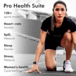 Nervfit Fuel Pro S2 Premium Smartwatch with 2.02" TrueColor+ Display, BT Calling, AI Voice Assistant, Waterproof, Heart Rate & SpO2 Monitoring, and 100+ Sports Modes - Image 6