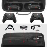 New World Storage Bag for Xbox Series X , Protective Travel Case Carrying Case Bag, Travel Bag for Xbox Series X console ,Controllers Xbox Games and Gaming Accessories - Image 4