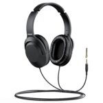 PHILIPS Over Ear Wired Stereo Headphones for Podcasts, Studio Monitoring and Recording Headset for Computer, Keyboard and Guitar with 6.3 mm (1/4") Add On Adapter - Image 6