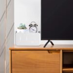 WiFi Router Holder Wall Mount – Universal Wall Shelf for Modem, Set-Top Box, Smart Devices – Space-Saving Cable Organizer Stand for Home & Office (Multicolor) - Image 5