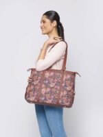 ZOUK Office Bag | Stylish Bags for Office Use | Laptop Bag 15.6 inch | Stylish Tote for Office Use | Purse for Women | Vegan Leather Handbag | Daily & Travel Use | - Image 6