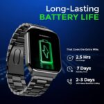 GameSir NeoLux 1.96” HD Display Smartwatch for Men & Women 2025 with 110+ Sports Modes, Heart Rate, Sleep Monitor, IP68 Waterproof, Answer/Make Calls for Android & iOS(Metal Black) - Image 7