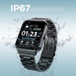 GameSir NeoLux 1.96” HD Display Smartwatch for Men & Women 2025 with 110+ Sports Modes, Heart Rate, Sleep Monitor, IP68 Waterproof, Answer/Make Calls for Android & iOS(Metal Black) - Image 8
