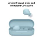 Sony WF-C510 Wireless Bluetooth Earbuds with Mic, TWS, in Ear, Ambient Sound Mode, Small and Comfortable, IPX4, Quick Charge, Multipoint Connectivity, Customized EQ, Up to 22 Hours Battery- Blue - Image 3