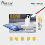 80 Watt Charger Type C| Compatible with Oppo, Realme, OnePlus, Redmi, Mi &Other Android Phones| Type C Charger| Fast Charger|SUPERVOOC, SUPERDART, Ultra Fast & Mi Turbo Protocols|BIS Certified - Image 6