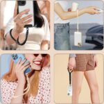 Phone Lanyard for Mobile,2PCS Adjustable Mobile Hanging Chain with Phone Tether Patch, Secure Phone Sling for iPhone Android Smartphones - Image 6