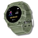 Drumstone (𝟏𝟎-𝐘𝐞𝐚𝐫 Warranty Smart Fitness Watch for Kids & Adults Heart Rate & Sleep Monitor, Step Counter, Calorie Tracker, Waterproof Activity Tracker Compatible with iOS & Android (Green) - Image 4