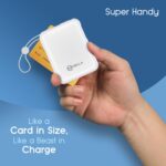 MPower X2 Powerbank | 27W High-Speed Output | 10000mAh Battery | Built-in Type-C & Lightning Cables | Dual Fast Charging Ports | Battery Display | Matte Finish | Multi-Layered Protection (White) - Image 3