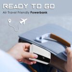 Tempt Fuel 10000mAH Power Bank 22.5W Fast Charging, Digital LED Display with Type C & USB | Chic & Compact | 2Way Port | All iPhone & Android Smartphones | QC + PD (White) - Image 7
