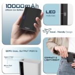 Tempt Fuel 10000mAH Power Bank 22.5W Fast Charging, Digital LED Display with Type C & USB | Chic & Compact | 2Way Port | All iPhone & Android Smartphones | QC + PD (White) - Image 8