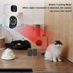 TP PLUS 3MP WiFi Light Bulb Security Camera | 360 Degree Pan Tilt Zoom | Night Vision | Two Way Audio | Wireless (Dual Lens CV) - Image 5