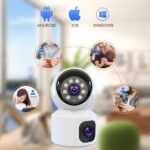 TP PLUS 3MP WiFi Light Bulb Security Camera | 360 Degree Pan Tilt Zoom | Night Vision | Two Way Audio | Wireless (Dual Lens CV) - Image 6