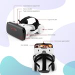 Arcnet V5 VR Headset for Phone with Controller and Wireless Stero Headphones, Anti-Blue Eyes Protected HD Lenses, 110° FOV Virtual Reality Headsets VR Goggles for iOS & Android - Image 3