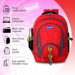 ROZEN School Bag For girls school bags for boys Class 5-10 Large 5 partition 45 L Laptop Collage Office Travel Unisex Backpack - Image 7