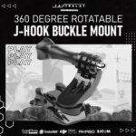 yantralay 360° Rotatable J-Hook Buckle for Hero 13/12/11/10/9/8, DJI, Insta 360, SJCAM & Eken - Action Camera Vertical Surface Mount Adapter - Multi-Angle Shooting - Image 3