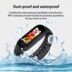 M9 Band Bracelet/Fitband, Heart Rate Monitor Sensor OLED Bluetooth Wristband Waterproof Sports Health Activity Tracker Watch for Mens/Womens - Image 4