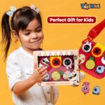 Toyshine Cute Multifunctional Lightweight Childrens Crossbody Camera Bag EVA Toddler DIY Shoulder Bag Handbag cum silicone Purse for Girls kids with Adjustable Strap - Image 6
