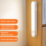 One94Store USB Rechargeable Magnetic Cabinet Light | LED Under Cabinet Lamp with 3-Color Dimmable Modes, Adjustable Brightness & 1200mAh Battery | Closet, Kitchen & Bedroom Lighting - Image 3