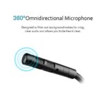 VIBOTON USB Gaming Mic - Noise Cancellation, Recording for PC, Laptop, Desktop Mac - Plug and Play, Black - Image 4