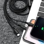 Drumstone (10 Years Warranty 3-in-1 Fast Charging Data Cable 85W | USB-A to Micro USB, USB-C & Lightning | High-Speed Charging & Sync Cord for Phones, Tablets, Laptops, Power Banks & More - Image 5