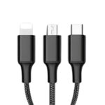 Drumstone (10 Years Warranty 3-in-1 Fast Charging Data Cable 85W | USB-A to Micro USB, USB-C & Lightning | High-Speed Charging & Sync Cord for Phones, Tablets, Laptops, Power Banks & More - Image 6