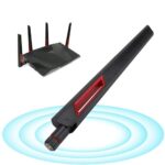 3PCS Dual-Band Wireless Router Antenna, SMA 8DBi High Gain Omnidirectional Wireless Network Card Antenna for EX6200 / AC15 / AC68U / AC88U / AC3200 / AC66U Router - Image 5
