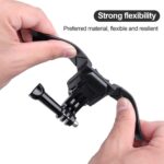 SHOPEE Action Camera Helmet Mount - Motorcycle & Bicycle Helmet Mount, Compatible with Hero & Other Sports Cameras - Image 4