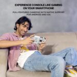 EvoFox Deck 2 Smartphone Gamepad with Hall Effect Triggers & Joysticks | Bluetooth Wireless Controller for Android, iOS, Windows, macOS & Nintendo Switch | Key Mapping, Macro Buttons, RGB Lighting - Image 3