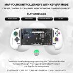 EvoFox Deck 2 Smartphone Gamepad with Hall Effect Triggers & Joysticks | Bluetooth Wireless Controller for Android, iOS, Windows, macOS & Nintendo Switch | Key Mapping, Macro Buttons, RGB Lighting - Image 5