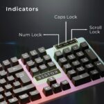 BESTOR RGB Gaming Combo Set - Wired RGB Gaming Keyboard with Wired RGB Gaming Mouse and Anti-Slip Mousepad Silent Keys Lightweight Design High Precision Sensor & Wide Compatibility - Image 5