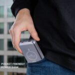 ERD PB 180 Lithium-Polymer, 2 USB Output, 25W Power Bank, 10000mAh Type-C and Micro USB-A Input Ports, Compatible with Smartphones, Smart Watches, Neckbands with Data Cable, Metallic Grey - Image 7