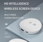 Tobo 5G 4K Wireless HDMI Display Adapter Screen Mirror Cast Dongle Support Miracast DLNA Airplay for iOS Android Phone Tablet Mac Windows Laptop to TV Projector Reciever TD-1401WA - Image 5