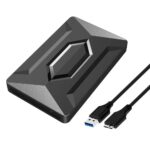 250GB Ultra Slim Portable External Hard Drive USB 3.0, Compatible with PC, Mac, Laptop, PS4, Xbox, iPad, Tablet, Mobile (Black)(250 GB) - Image 2
