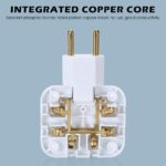 3 in 1 Rotating Wall Plug Adapter | 180° Adjustable Multi Plug Socket | Smart Power Extension Plug for Mobile Charging | Space Saving Converter for Sofa Bed TV Areas - Image 2