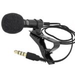 3.5mm Lapel Microphone for Video Recording | Collar Mic | Small Mic for Phone | Wired Mini Mike for Phone | Microphone for Recording - Image 2