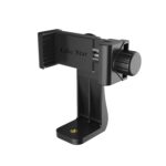 360° Degree Mobile Phone Holder with Universal 1/4 Screw Adjustable Clamp Mobile Tripod Mount Adapter Compatible with Smartphones & TripodsnSelfie Stick (Black) - Image 2