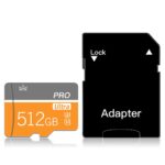512GB Micro Sd Card Class 10 SDXC Memory Card with sd Adapter Fast Speed TF Card for Tablet/Mobile Phone/Camera/Car Audio-2PCS - Image 2