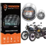 9H Screen Guard Protector For Royal Enfield Meteor 350 / Scram 411 / Hunter 350 || Instrument Cluster Protector || Anti Scratch || HD Clarity [Not Tempered Glass] (Pack of 1) - Image 2
