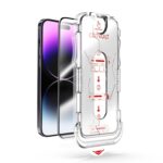9H+ Tempered Glass Compatible With iPhone 14 Pro Max(6.7 Inch) Full Screen Protector [Military Grade Shatterproof & Longest Durable] Screen Protector 14 Pro Max Tempered Glass - Image 2