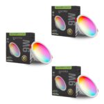 9W Smart WiFi LED False Ceiling Light, 3-Pack - Cool/Warm White + RGB - 16M Colors, Alexa & Google Assistant Compatible - Image 2