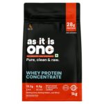 AS-IT-IS ONE Whey Protein Concentrate I Pure, Clean & Raw I 28g Protein per Serve, Unflavoured 1kg I Labdoor & Trustified Certified I No Amino Spike OR Heavy Metals I Protein for All Ages Adults - Image 2