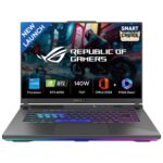 ASUS ROG Strix G16, Smartchoice,Intel Core i5-13450HX, Gaming Laptop(RTX 4050-6GB/140W TGP/16GB RAM/1TB SSD/FHD+/16"/165Hz/Windows 11/M365 Basic (1Year)*/Office Home 2024/Gray/2.5 Kg) G614JU-N3526WS - Image 2