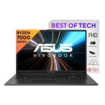 ASUS Vivobook Go 15, 7000 Series, AMD Ryzen 3 7320U, 8 GB RAM, 512GB SSD, FHD, Anti-Glare, 15.6", 39.6 cm, Windows 11 Home, M365 Basic(1yr)* Office24, Mixed Black, 1.63 kg, E1504FA-BQ2322WS, Laptop - Image 2