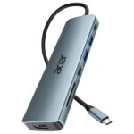 Acer USB C Hub 7-in-1, Multi-Port Type-C Adapter Hub to 4K HDMI, Micro SD Card Reader, USB C & USB A 3.0, 100W PD, Compatible with iPad Pro, MacBook Pro, Laptops - Image 2
