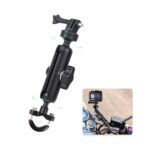 Action Camera (just for The Handlebar) Universal Mount for All Action Cameras Made of Aluminum Alloy with Two 360° Rotating Angle 1/4 Metal Stands - Image 2