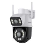 Active Pixel 3MP+3MP =6MP | Dual Lens Smart CCTV Camera | WiFi Wireless IP Home Security Camera | Double Side View | Rotating Pan & Tilt | Outdoor CCTV Camera | Alexa Supported - Image 2