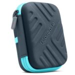 AirCase 2.5 Inch External Hard Drive Case with Shockproof EVA Hardshell & Soft Lining | Travel Organizer Pouch with Mesh Pocket, Zipper Closure for HDD/SSD, Earphones, Charger & Gadgets(Grey) - Image 2